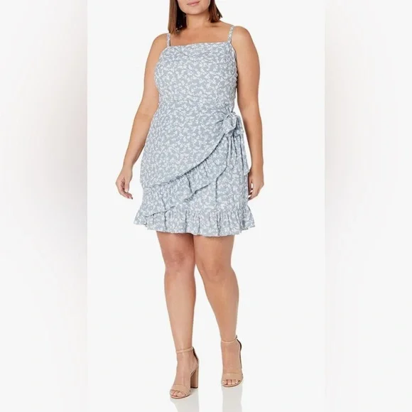 NWT City Chic CCX Blue Dress - Picture 3 of 4